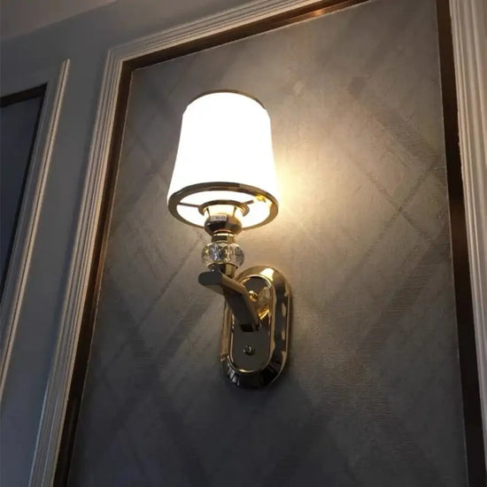 Applique Murale Led Moderne Design Élégant Verre Chambre