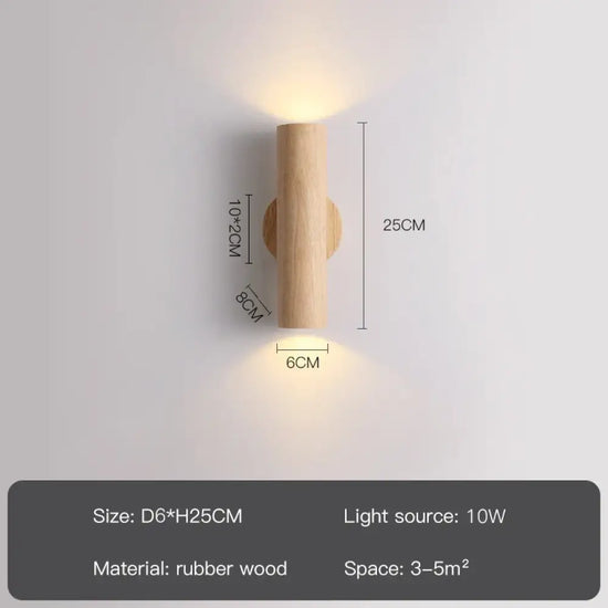 Applique Murale Led Moderne Et Élégante Design A-L25Cm / Lumière Blanche Applique Chambre