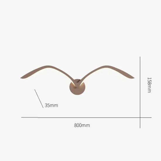 Applique Murale Led Modernes Élégantes Design. Chambre