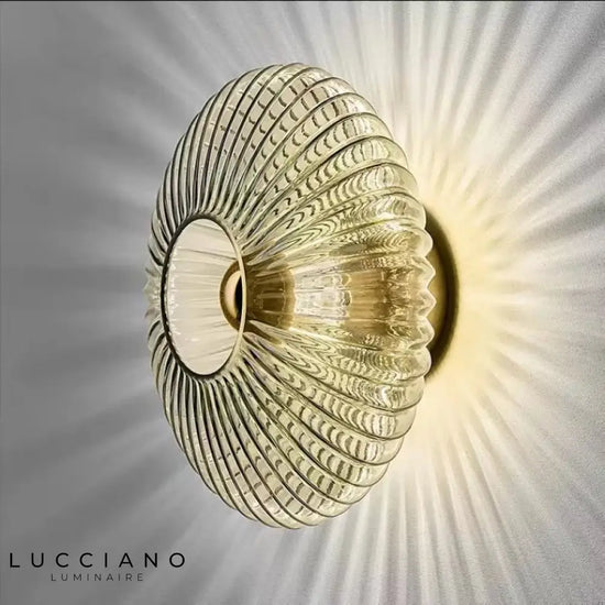 Applique Murale Led Modernes Verre Élégant Design Lumineux. Chambre