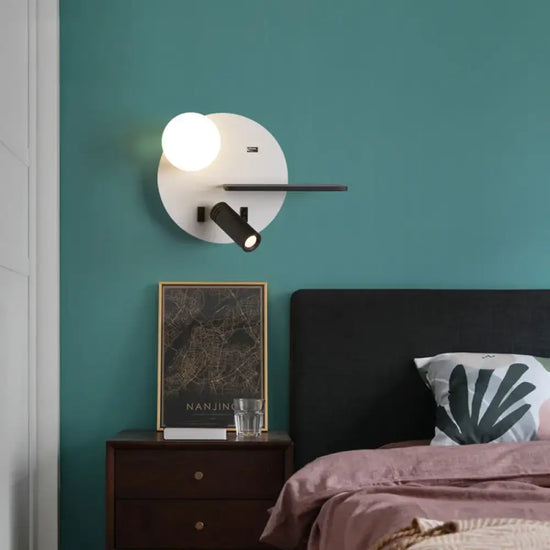 Applique Murale Led Multifonction Portable Et Connectée Chambre