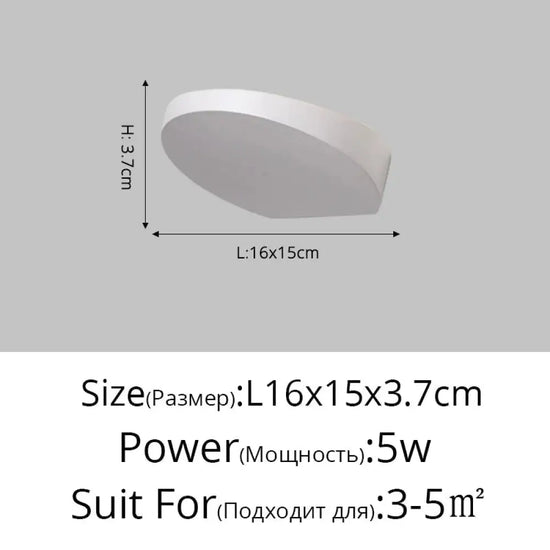 Applique Murale Led Nordique Design Élégante Chambre