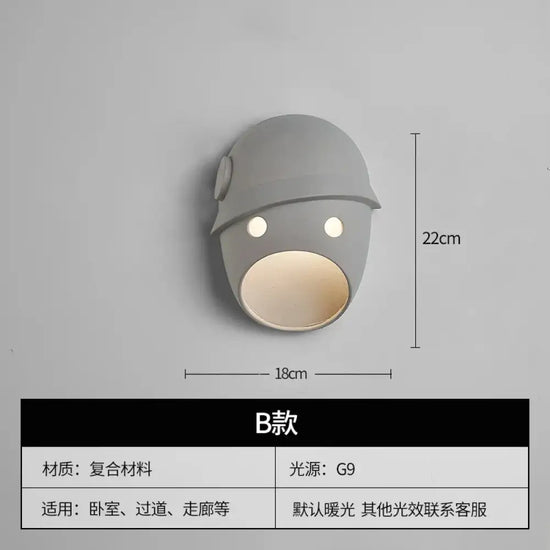 Applique Murale Led Nordique Élégante Et Design. B / Cool White(5500-7000K) 6-10W Chambre