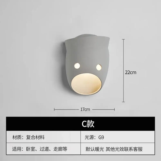 Applique Murale Led Nordique Élégante Et Design. C / Warm White (2700-3500K) 6-10W Chambre