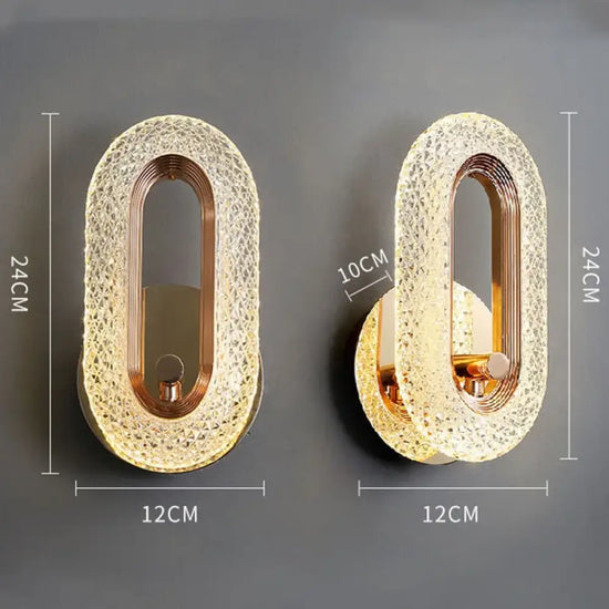 Applique Murale Led Nordique Élégante Minimaliste. Chambre