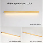 Applique Murale Led Noyer Design Élégant Chambre