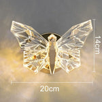 Applique Murale Led Papillon Délicat Scandinave / Lumière Naturelle Chambre
