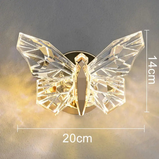 Applique Murale Led Papillon Délicat Scandinave / Lumière Naturelle Chambre