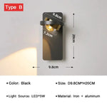 Applique Murale Led Pivotante Design Élégante. Chambre