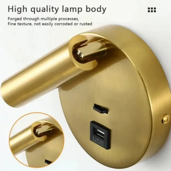 Applique Murale Led Pliable Élégante Minimaliste Chambre