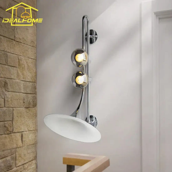 Applique Murale Led Saxophone Vintage Industriel Charme Chambre