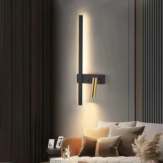 Applique Murale Led Scandinave Élégante Design Chambre