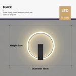Applique Murale Led: Sophistication Lumineuse Design. Chambre