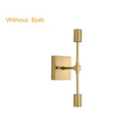 Applique Murale Led Vintage Industrielle Rétro A Carré D’or / Pas De Commutateur Chambre