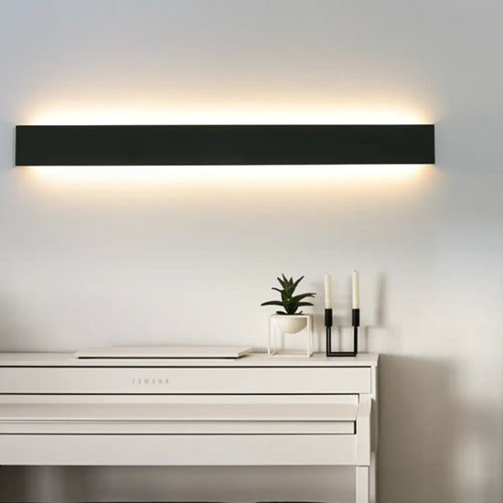 Applique Murale Longue Design Led Épuré Chambre