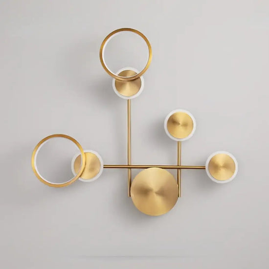 Applique Murale Luminaire Moderne Élégant Doré. Chambre