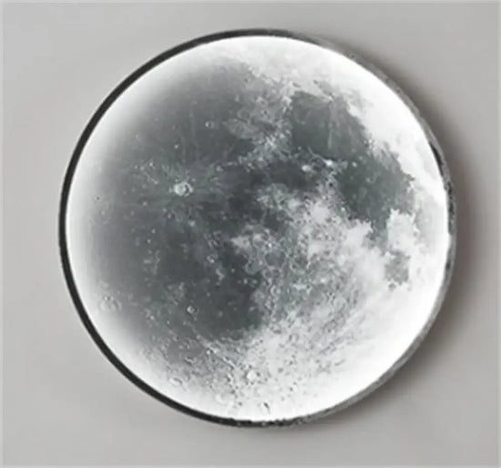 Applique Murale Lune Élégante Luminosité Contemporaine. Chambre