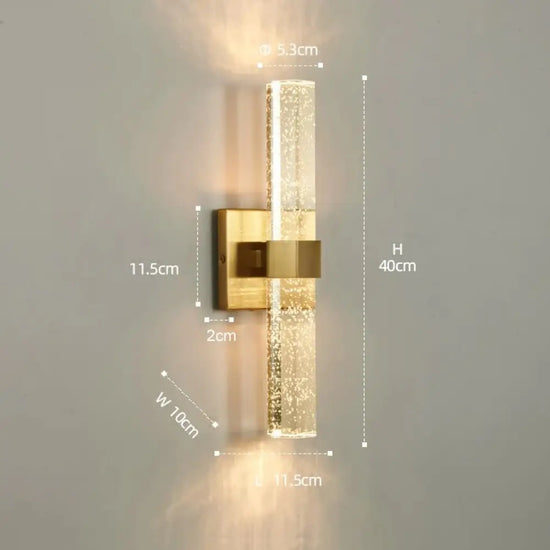 Applique Murale Luxe Design Épuré Contemporain A Chambre