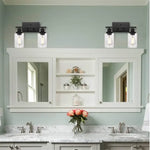 Applique Murale Métal Verre Noire Murale Chambre