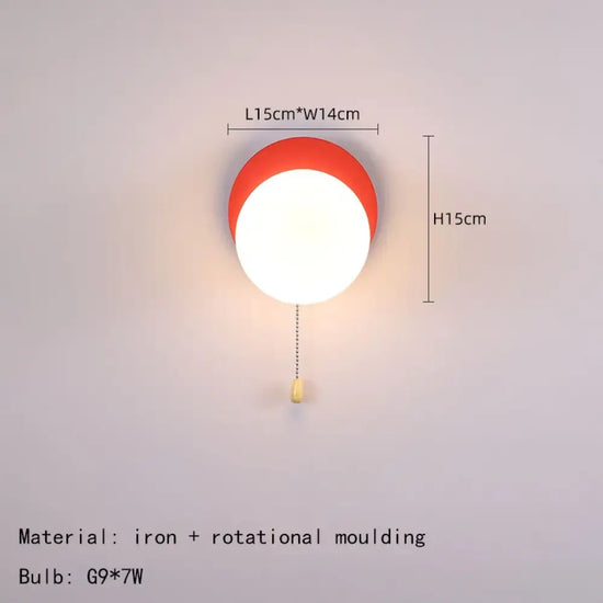 Applique Murale Mini Élégante Design Contemporain. Élevé / Lumière Blanche 5000K Chambre