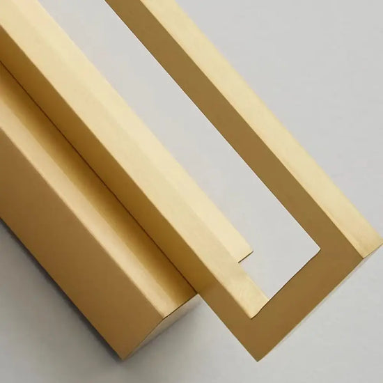 Applique Murale Minimaliste Design Contemporain Laiton Chambre