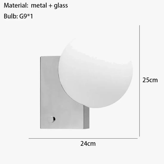 Applique Murale Minimaliste Design Élégant Intérieur Chambre