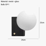 Applique Murale Minimaliste Design Élégant Intérieur Chambre