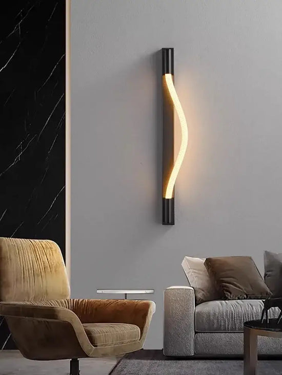 Applique Murale Minimaliste Design Élégant Luxueux. Chambre