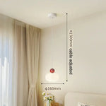 Applique Murale Minimaliste Design Scandinave Élégant Pendentif Cordon 1 / Gradation En 3