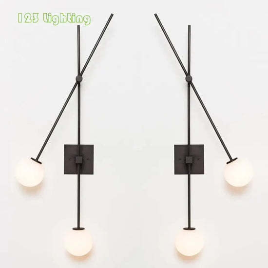 Applique Murale Minimaliste Élégante Design Lumineux. Chambre