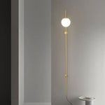 Applique Murale Minimaliste Laiton Élégante Design. Chambre