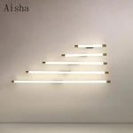 Applique Murale Miroir Élégant Design Contemporain Chambre