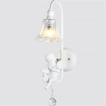 Applique Murale Moderne Ange Lumineux Élégant. Ange Blanc B Chambre