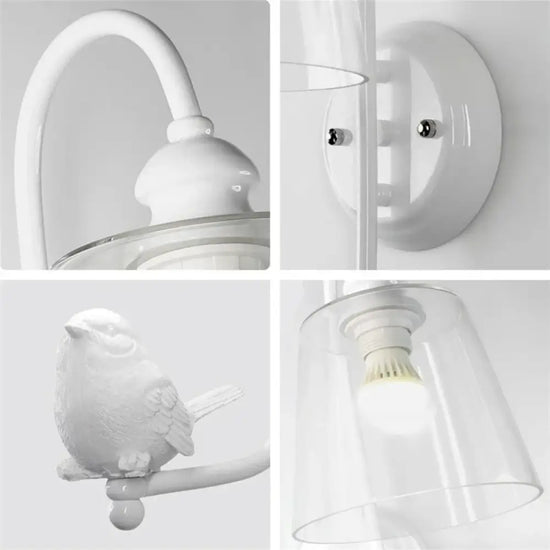Applique Murale Moderne Ange Lumineux Élégant. Chambre