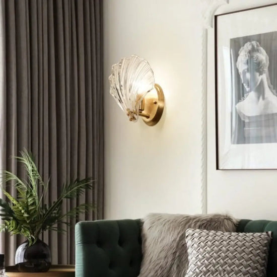 Applique Murale Moderne Design Élégant Coquillage Chambre