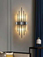 Applique Murale Moderne Design Élégant Cristaux. Chambre