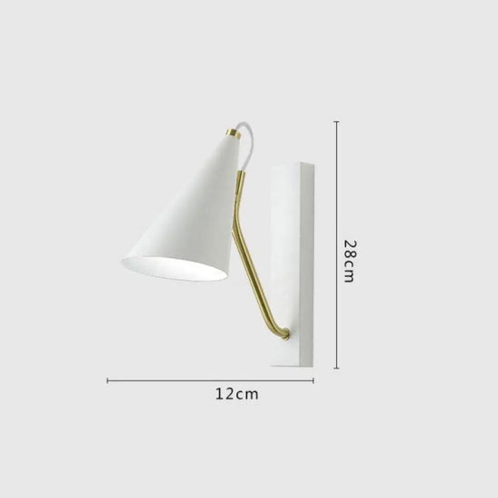 Applique Murale Moderne Design Élégant Lumineux Blanc Chambre