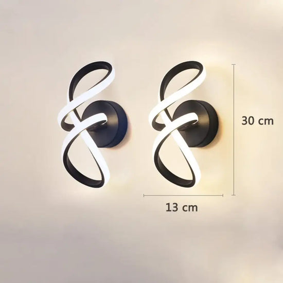 Applique Murale Moderne Design Épuré Led 2Pc-8 / Lumière Chaude Chambre