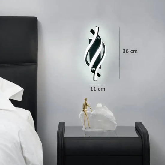 Applique Murale Moderne Design Épuré Led B2 / Lumière Chaude Chambre