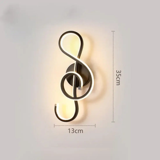 Applique Murale Moderne Design Épuré Led D1 / Lumière Chaude Chambre