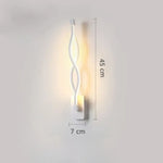 Applique Murale Moderne Design Épuré Led F2 / Lumière Chaude Chambre