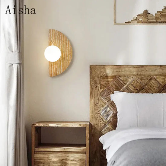 Applique Murale Moderne Design Lunaire Élégante Chambre