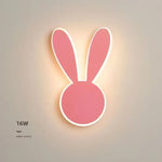 Applique Murale Moderne Disney Chambre Kids Lapin-Rose / Lumière Tricolore