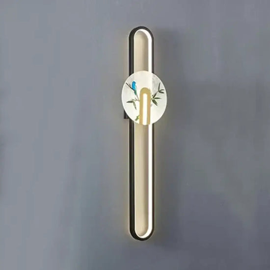 Applique Murale Moderne Éclatante Et Raffinée E Noir / Grand Chine | 4000K 31-40W Chambre