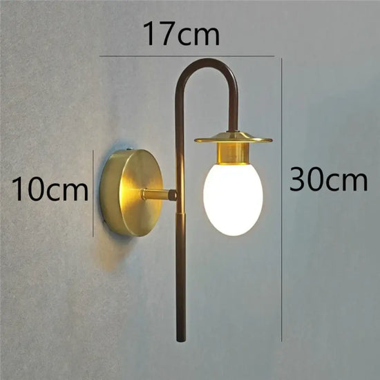 Applique Murale Moderne Élégante Blanche Design. C Chambre