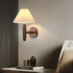 Applique Murale Moderne Élégante Design Bois Chambre