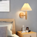 Applique Murale Moderne Élégante Design Bois Chambre