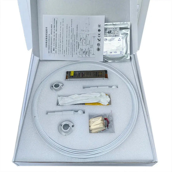 Applique Murale Moderne Élégante Design Contemporain. Blanc / Froid (6 000 K) 196 8 Pouces (500