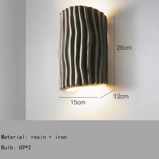 Applique Murale Moderne Élégante Et Polyvalente Gris / 4000K Chambre