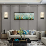 Applique Murale Moderne Élégante Marbre Blanc. Chambre